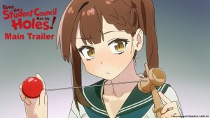 Main trailer still for the Even the Student Council Has Its Holes! anime