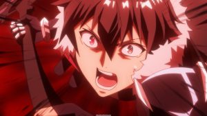 Teaser visual for Berserk of Gluttony Season 2 featuring protagonist Fate Graphite