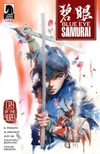 Blue Eye Samurai: Cry of the Yurei #1 cover art from Dark Horse Manga