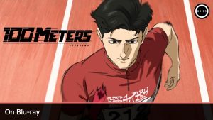 Promotional still from the 100 Meters anime film by Uoto and director Kenji Iwaisawa