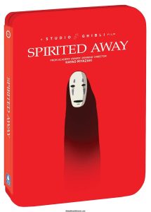 Spirited Away steelbook release artwork from Shout! Studios