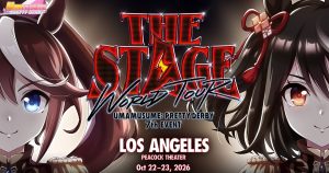 The Stage World Tour Los Angeles visual for the Uma Musume Pretty Derby 7th Event